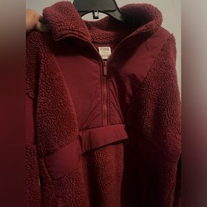 Pink Victoria Secret Burgundy pullover